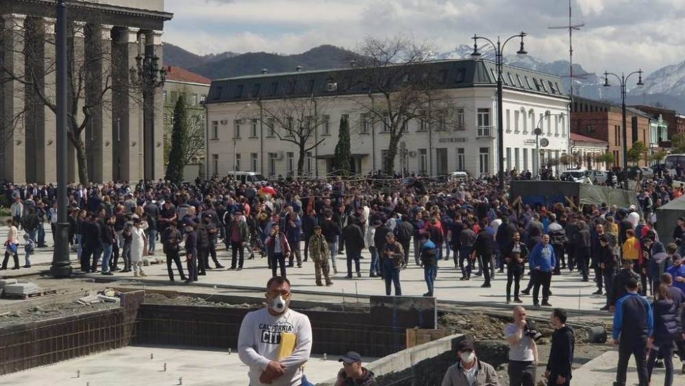 Вадим Чельдиев - Организатора митинга во Владикавказе арестовали на два месяца - theins.ru - Владикавказ