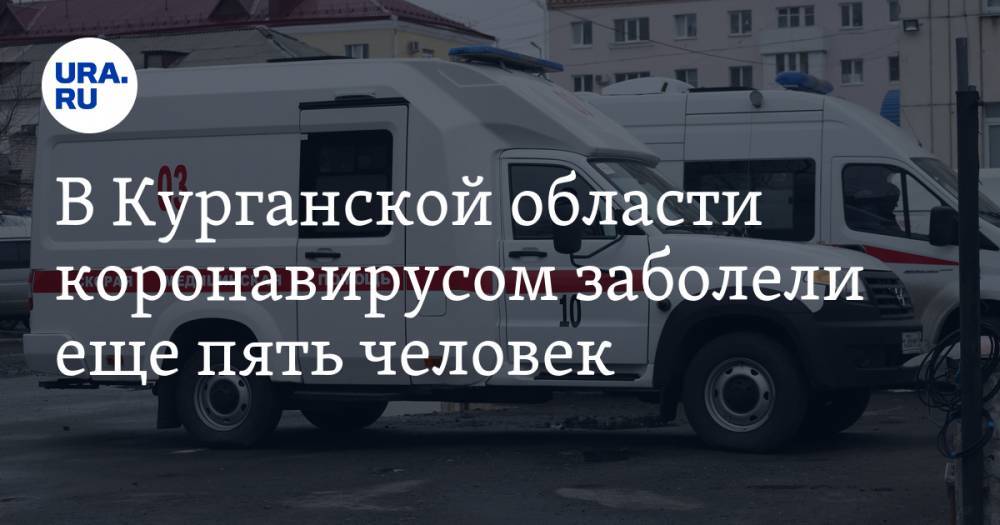 В Курганской области коронавирусом заболели еще пять человек - ura.news - Курганская обл. - Шадринск