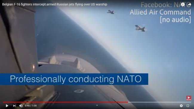 «Стычка» на Балтике F-16 и Су-30: российские самолеты были над эсминцем США - eadaily.com - США - Крым