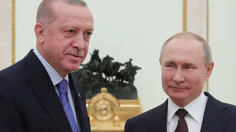 Владимир Путин - Тайип Эрдоган - Путин провёл телефонный разговор с Эрдоганом - russian.rt.com - Россия - Сирия - Турция