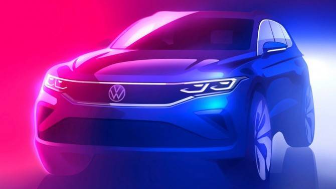 Volkswagen показал изображение рестайлингового Tiguan - autostat.ru