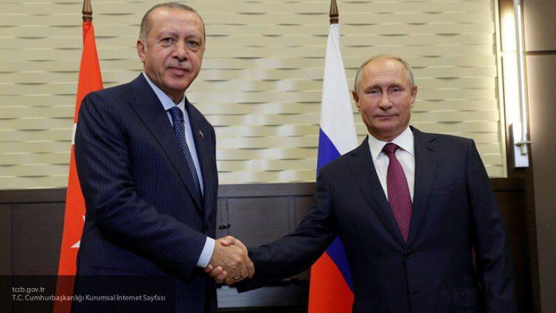 Владимир Путин - Тайип Эрдоган - Путин провел телефонные переговоры с Эрдоганом - nation-news.ru - Россия - Сирия - Турция