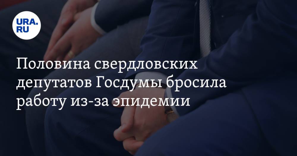 Екатерина Сычкова - Половина свердловских депутатов Госдумы бросила работу из-за эпидемии - ura.news - Екатеринбург - Свердловская обл.