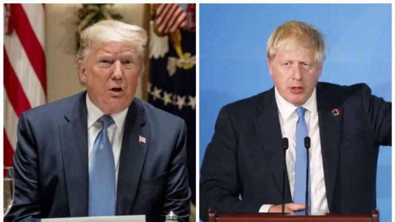 Дональд Трамп - Борис Джонсон - Трамп и Джонсон обсудили американо-британское сотрудничество - golos-ameriki.ru - США - Англия