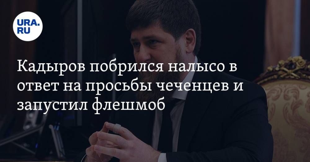 Рамзан Кадыров - Кадыров побрился налысо в ответ на просьбы чеченцев и запустил флешмоб. ВИДЕО - ura.news - Екатеринбург - респ. Чечня