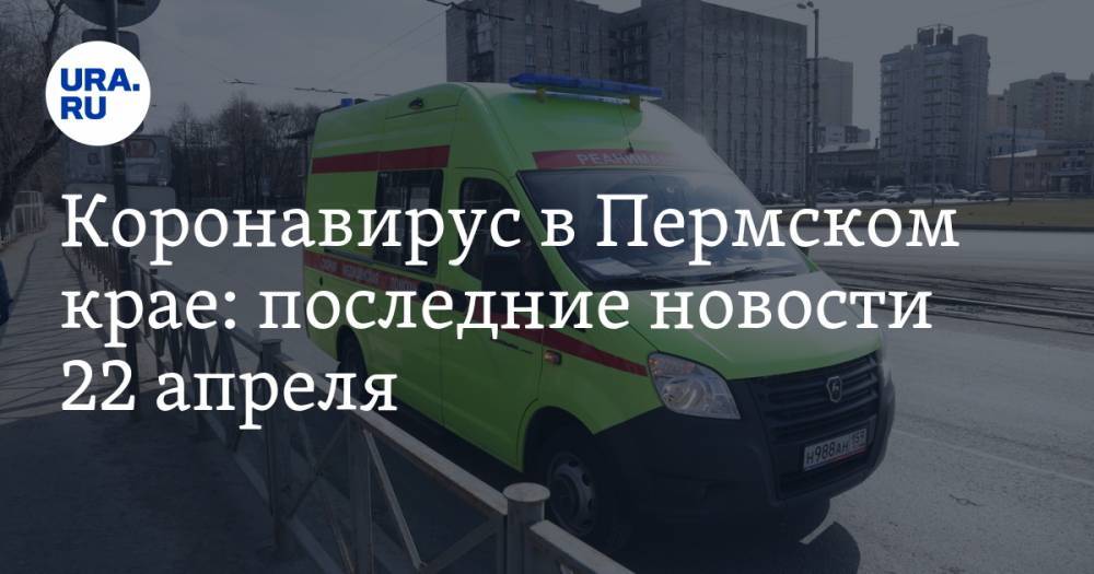 Коронавирус в Пермском крае: последние новости 22 апреля. Стричься нельзя, на роды везут в другой город, а в Перми заражаются дети из онкологии - ura.news - Москва - Россия - Пермь - Эмираты - Пермский край