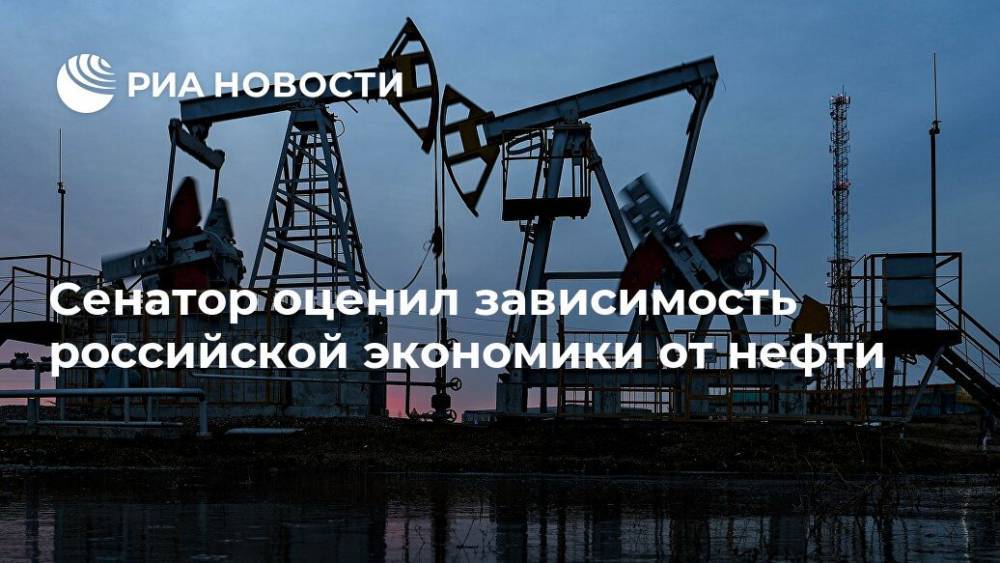 Владимир Джабаров - Сенатор оценил зависимость российской экономики от нефти - ria.ru - Москва - Россия