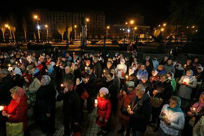 Андрей Ермак - Павел Кириленко - Донецкую область закрыли из-за нарушений карантина в храме на Пасху - lenta.ru - Украина - Киев - Донецкая обл.