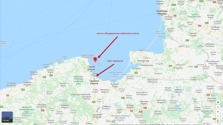 У берегов Польши обнаружено огромное нефтяное пятно - newizv.ru - Россия - Италия - Турция - Франция - Польша - Саудовская Аравия - Греция
