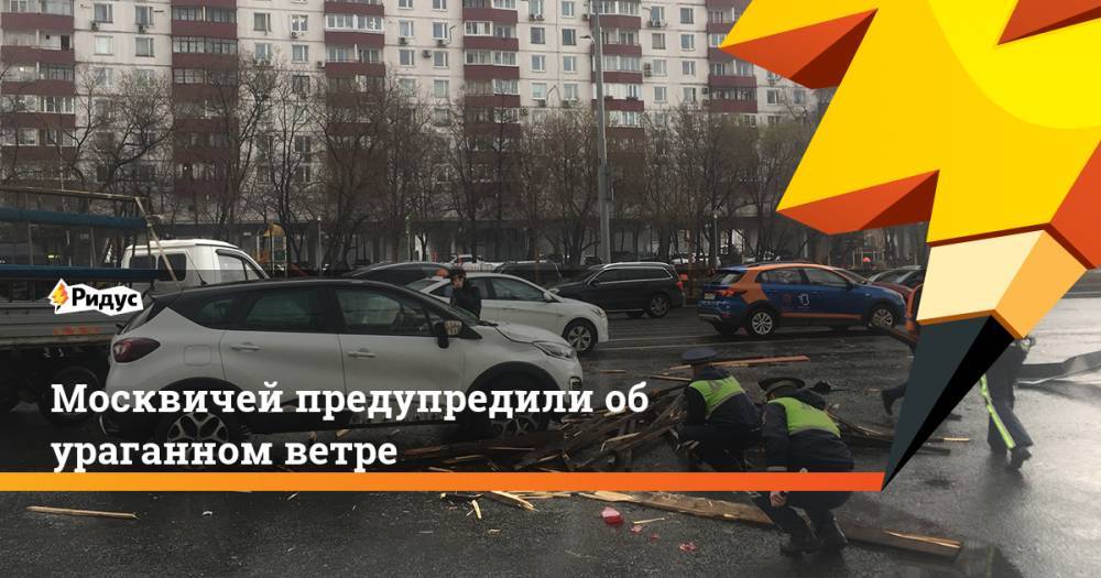 Петр Бирюков - Москвичей предупредили об ураганном ветре - ridus.ru - Москва