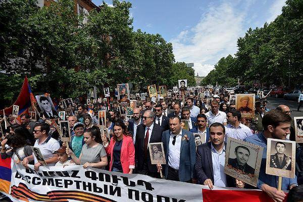 Перед шествием «Бессмертного полка» в Армении запустили онлайн-акцию - eadaily.com - Армения - Турция