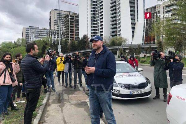 Зураб Джапаридзе - В Тбилиси задержаны организаторы акции против режима ЧП - eadaily.com - Грузия - Тбилиси