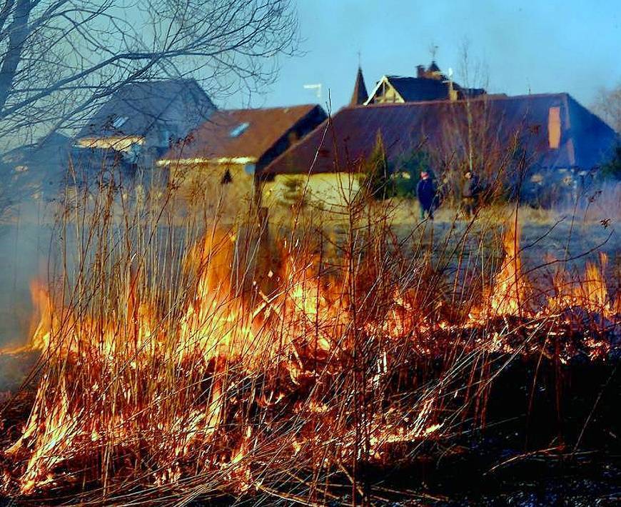В разных районах Кузбасса сгорели десятки домов из-за пала травы - newsland.com - Кемеровская обл. - Кемерово - Мариинск - район Кузбасса