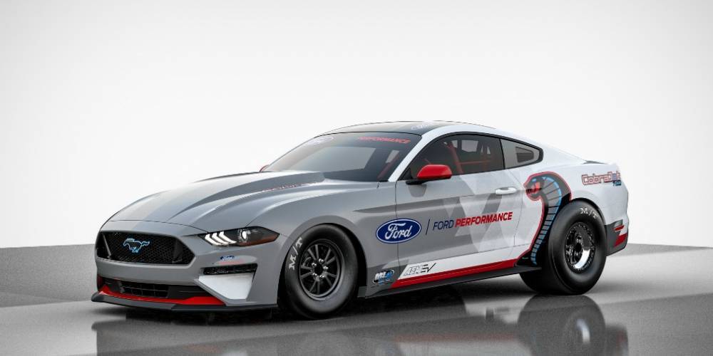 Ford Mustang превратили в 1400-сильный бесшумный дрэгстер с парашютом - autonews.ru
