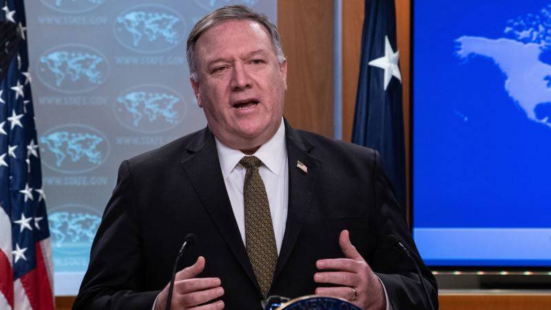 Дональд Трамп - Майк Помпео - Помпео не исключает, что США никогда не возобновят финансирование ВОЗ - golos-ameriki.ru - США