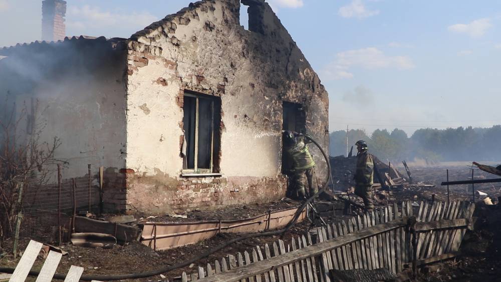 Власти Кузбасса назвали причину масштабных пожаров в трёх сёлах - gazeta.a42.ru