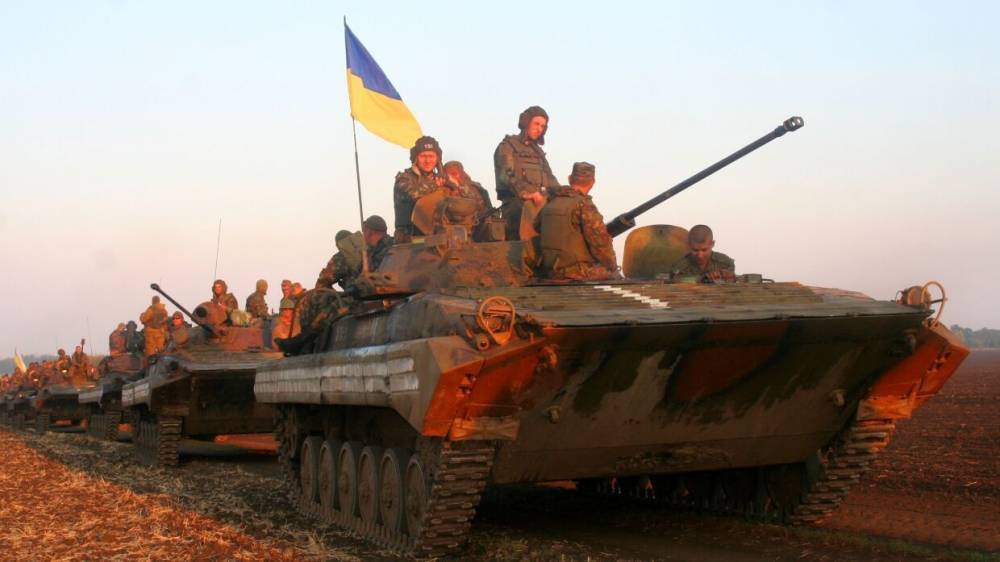Яков Осадчий - ВСУ обстреляли из БМП поселок в ЛНР - riafan.ru - Украина - ЛНР - Луганск