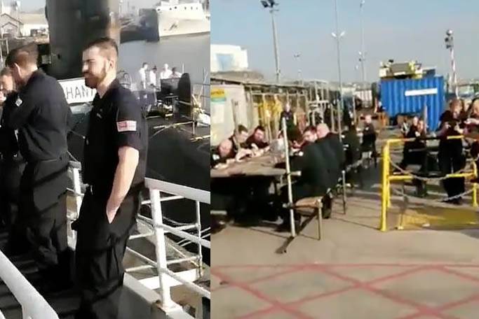 Видео вечеринки британских военных на карантине попало в Сеть - vm.ru - Англия - Великобритания