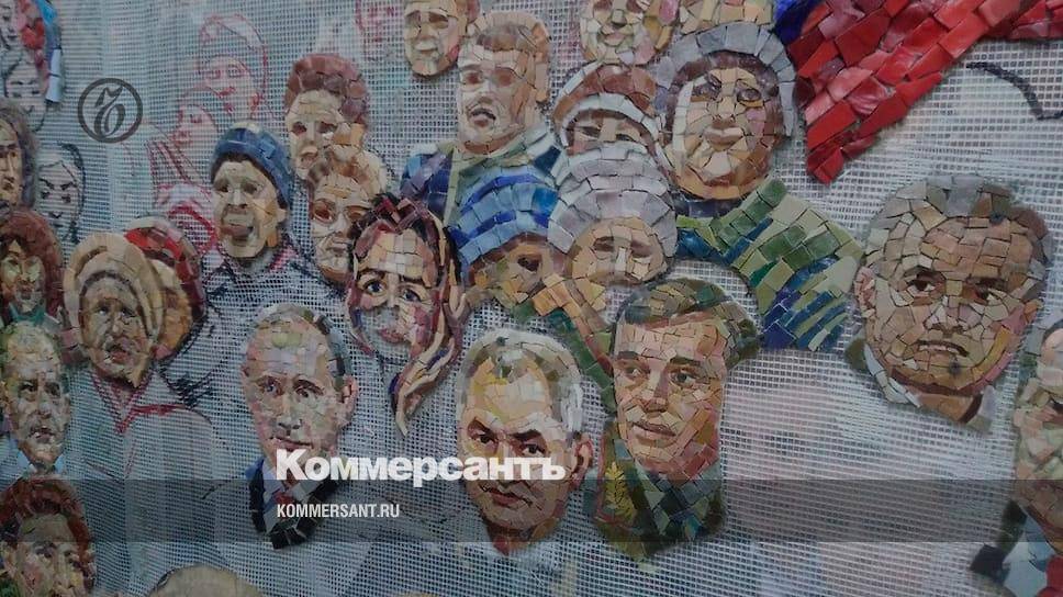 Сергей Шойгу - Владимир Путин - Иосиф Сталин - Леонид Калинин - РПЦ объяснила традицией портреты Путина и Сталина в главном храме армии - kommersant.ru - Россия - Крым