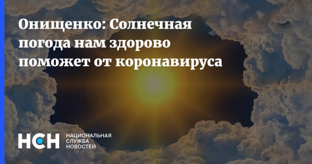 Геннадий Онищенко - Онищенко: Солнечная погода нам здорово поможет от коронавируса - nsn.fm - Россия - США