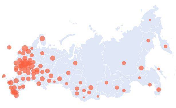 Количество больных коронавирусом в России на 24 апреля - gazeta.a42.ru - Москва - Россия - Санкт-Петербург - Краснодарский край - Московская обл. - Нижегородская обл. - Мурманская обл.