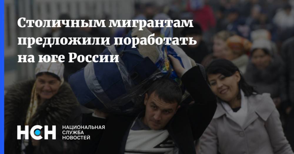 Александр Брод - Константин Малофеев - Столичным мигрантам предложили поработать на юге России - nsn.fm - Москва - Россия