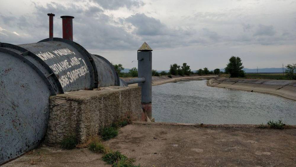 Крым избавился от грязной воды Днепра - politexpert.net - Крым