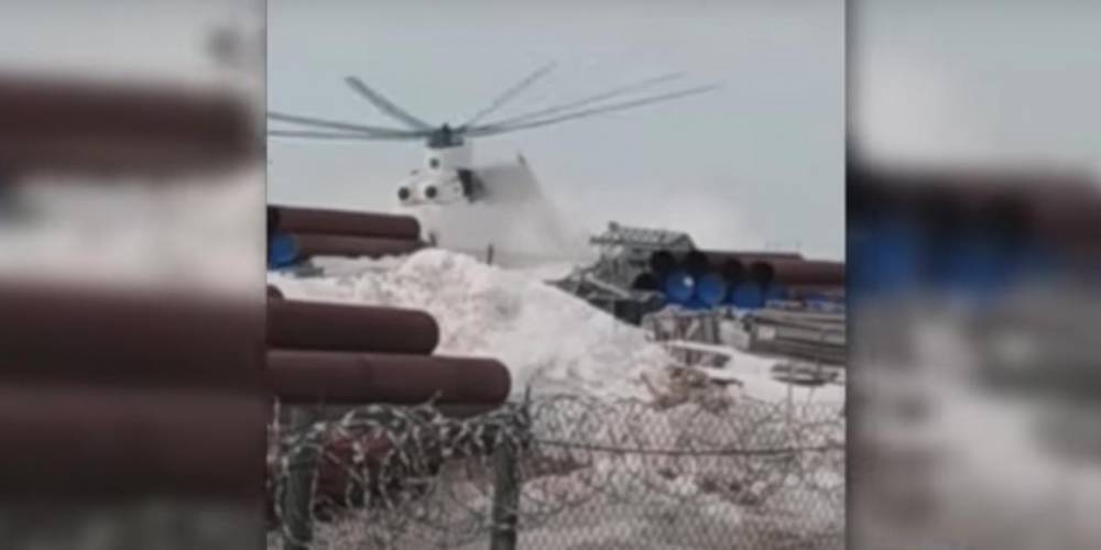 Очевидцы сняли на видео катастрофу Ми-26 на Ямале - ruposters.ru - Абакан - Уральск