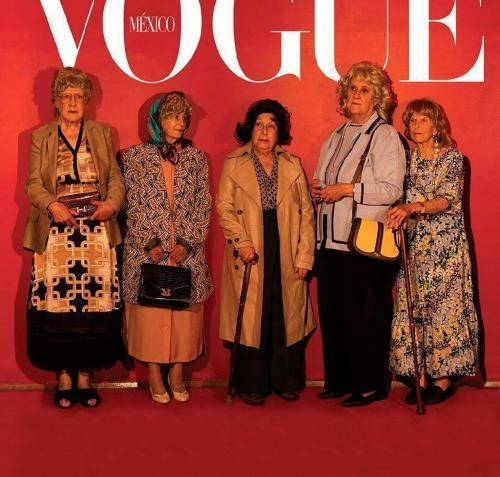 Бабушка, хоть на обложку! Vogue собрал правила стиля для дам 50+ - vistanews.ru - Мексика
