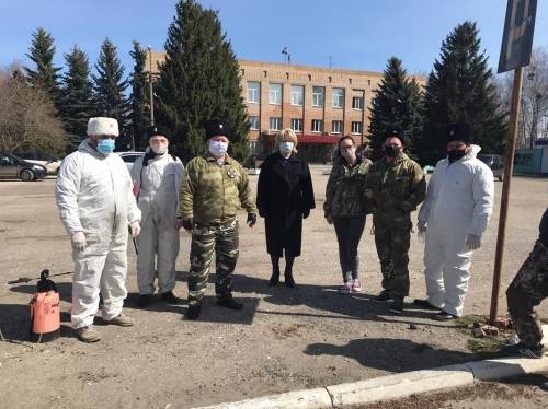 Засидевшись в карантине. Казаки самовольно начали дезинфекцию поселков - novostidnya24.ru - район Шиловский