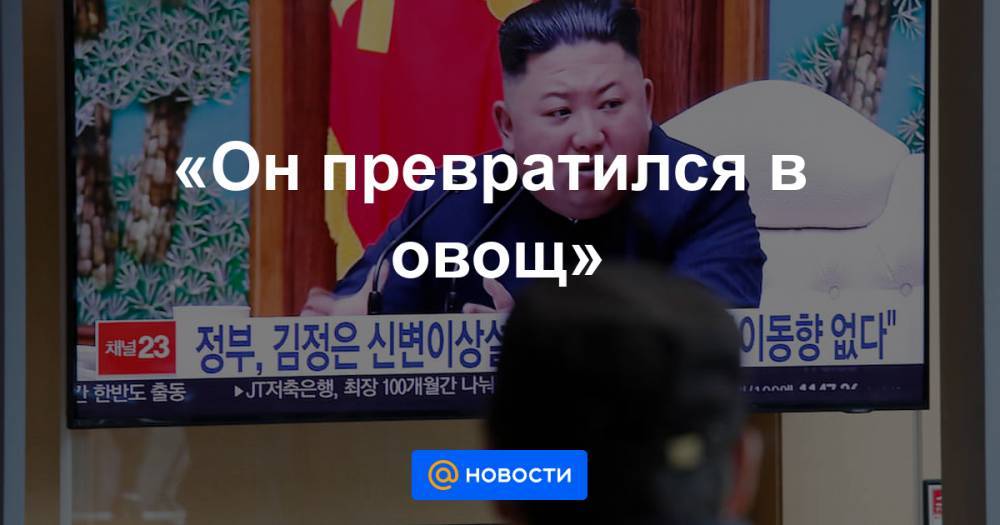 Ким Ченын - Ким Ирсен - «Он превратился в овощ» - news.mail.ru - КНДР - Корея