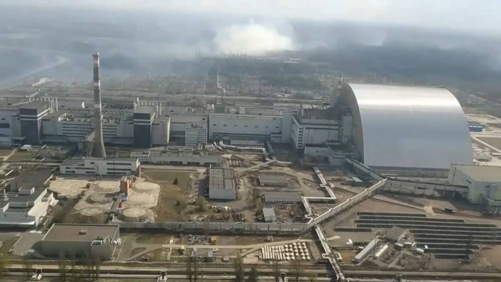 ВИДЕО: как сегодня выглядит Чернобыльская АЭС. - riafan.ru - Припять