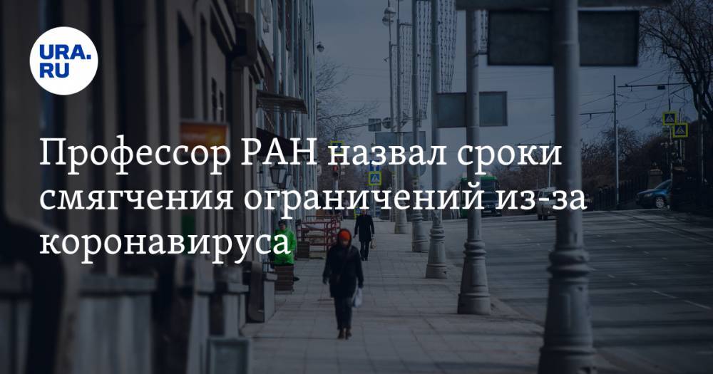 Борис Менделевич - Александр Лукашев - Профессор РАН назвал сроки смягчения ограничений из-за коронавируса - ura.news - Москва - Россия