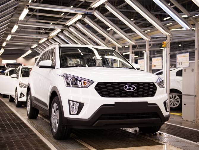 Петербургский завод Hyundai сохраняет односменный режим работы - autostat.ru - Россия - Санкт-Петербург