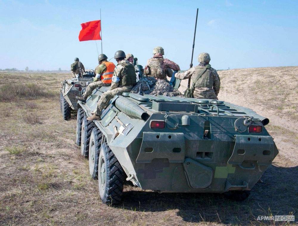 Украинскую армию на границе с Крымом натаскивали на уличные бои... - politnavigator.net - Украина - Крым - Херсонская обл.