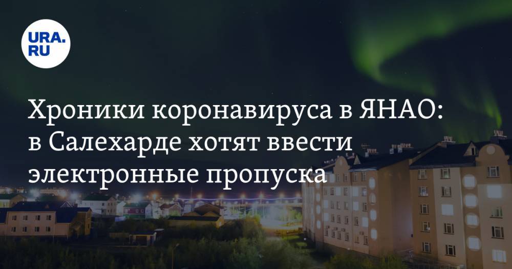 Дмитрий Артюхов - Хроники коронавируса в ЯНАО: в Салехарде хотят ввести электронные пропуска - ura.news - Москва - Салехард - окр. Янао