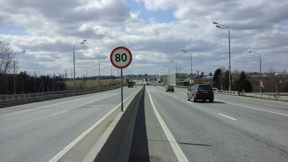 Скорость на Калужском шоссе в Москве увеличили до 80 километров в час - vm.ru - Москва