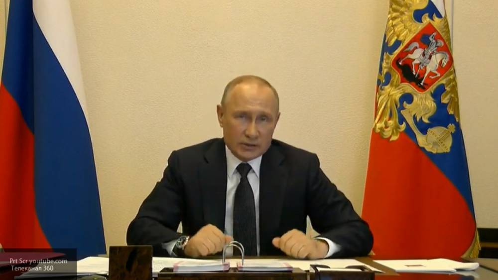 Владимир Путин - Путин поручил правительству подготовить план выхода из режима ограничений - polit.info - Россия