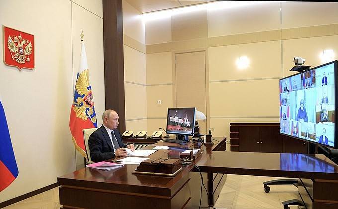 В.Путин - Совещание с руководителями субъектов Федерации по вопросам противодействия распространению коронавирусной инфекции - kremlin.ru - Россия