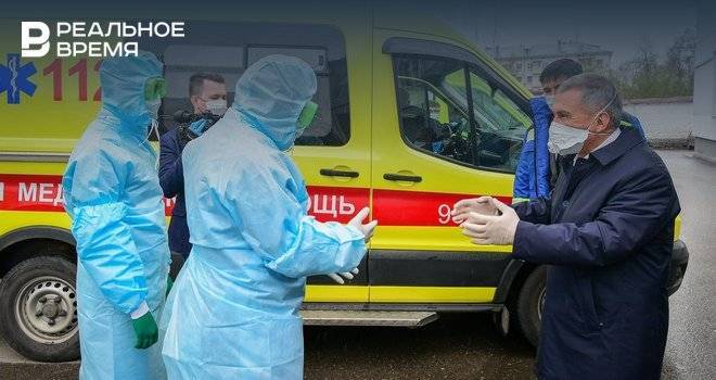 Владимир Путин - Рустам Минниханов - Минниханову показали «скорые», которые будут выезжать к больным коронавирусом - realnoevremya.ru - Россия - респ. Татарстан