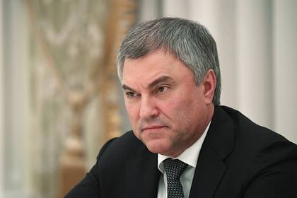 Вячеслав Володин - В Госдуме назвали разницу между Россией и США - lenta.ru - Россия - США