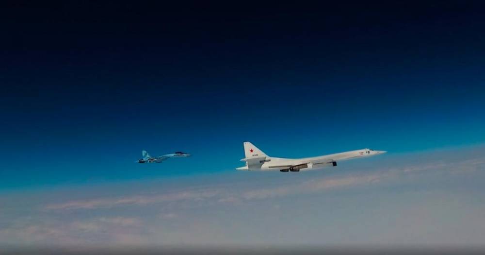 Два Ту-160 ВКС РФ совершили плановый полет над Балтийским морем - ren.tv - Норвегия - Россия - Польша - Швеция - Финляндия - Дания