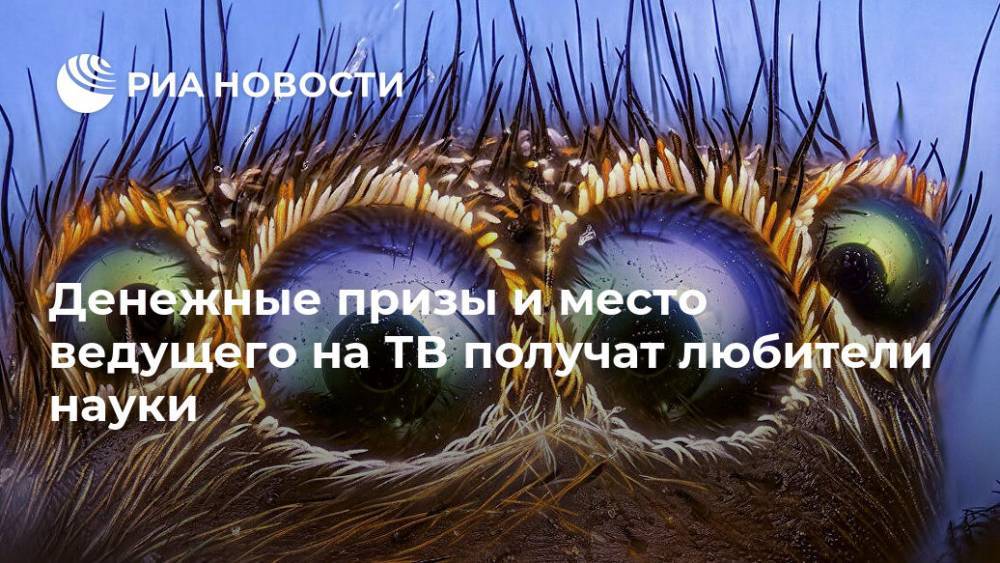 Денежные призы и место ведущего на ТВ получат любители науки - ria.ru - Москва