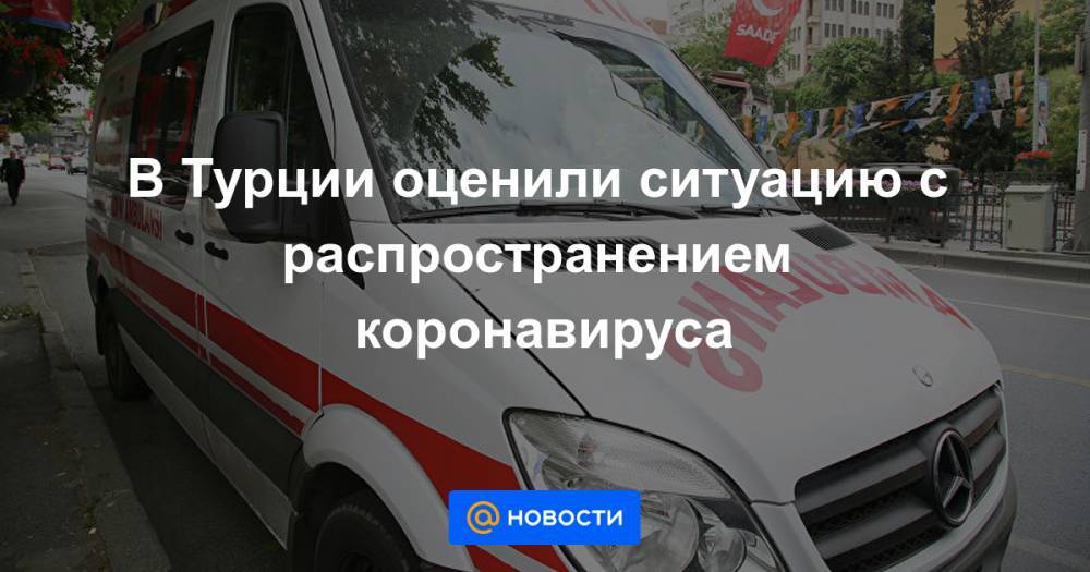 В Турции оценили ситуацию с распространением коронавируса - news.mail.ru - Турция - Стамбул