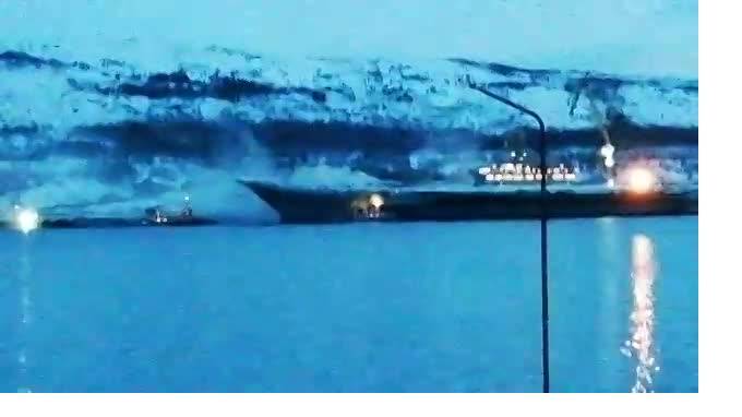 В ОСК назвали сумму ущерба от пожара на авианосце "Адмирал Кузнецов" - piter.tv