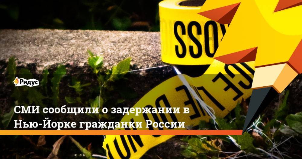 СМИ сообщили о задержании в Нью-Йорке гражданки России - ridus.ru - Россия - New York - Нью-Йорк - Нью-Йорк