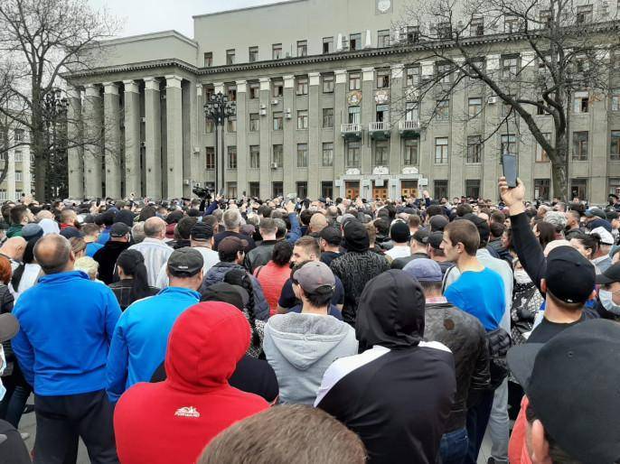 Вадим Чельдиев - В России продолжают задерживать причастных к митингу против самоизоляции во Владикавказе - newsrussia.media - Москва - Россия - респ. Алания - Владикавказ