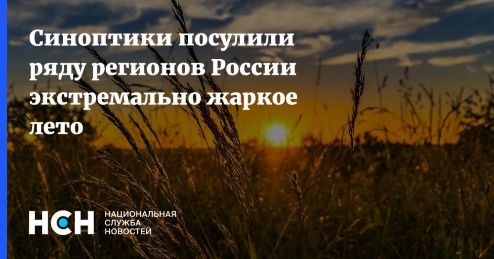Роман Вильфанд - Предстоящим летом ряд регионов России ждут экстремальные температуры - nsn.fm - Россия
