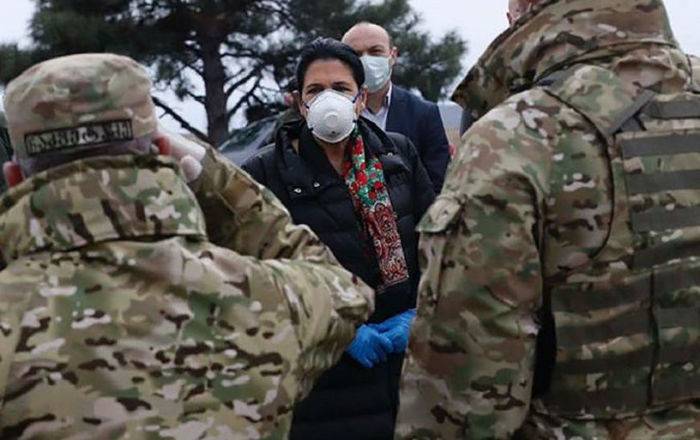 "Вы - опора государства" - президент Грузии обратилась к военным - sputnik-georgia.ru - Грузия - Тбилиси