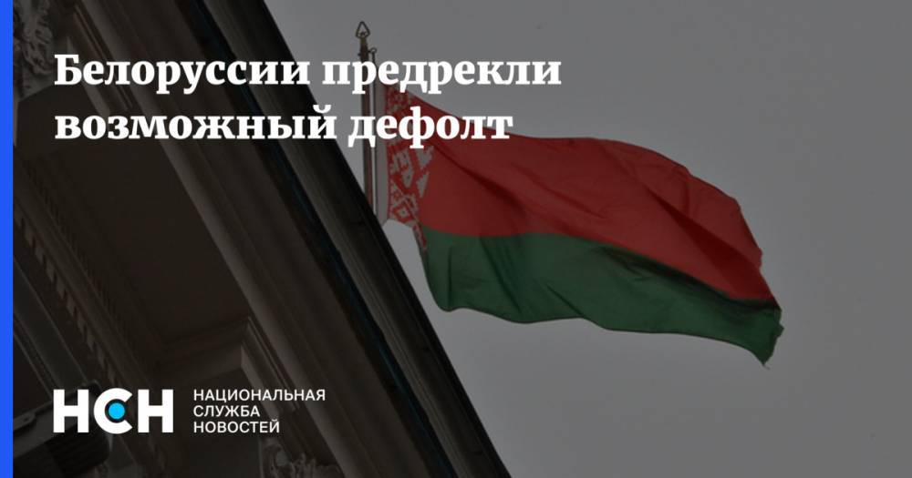 Александр Лукашенко - Дмитрий Болкунец - Белоруссии предрекли возможный дефолт - nsn.fm - Россия - Белоруссия